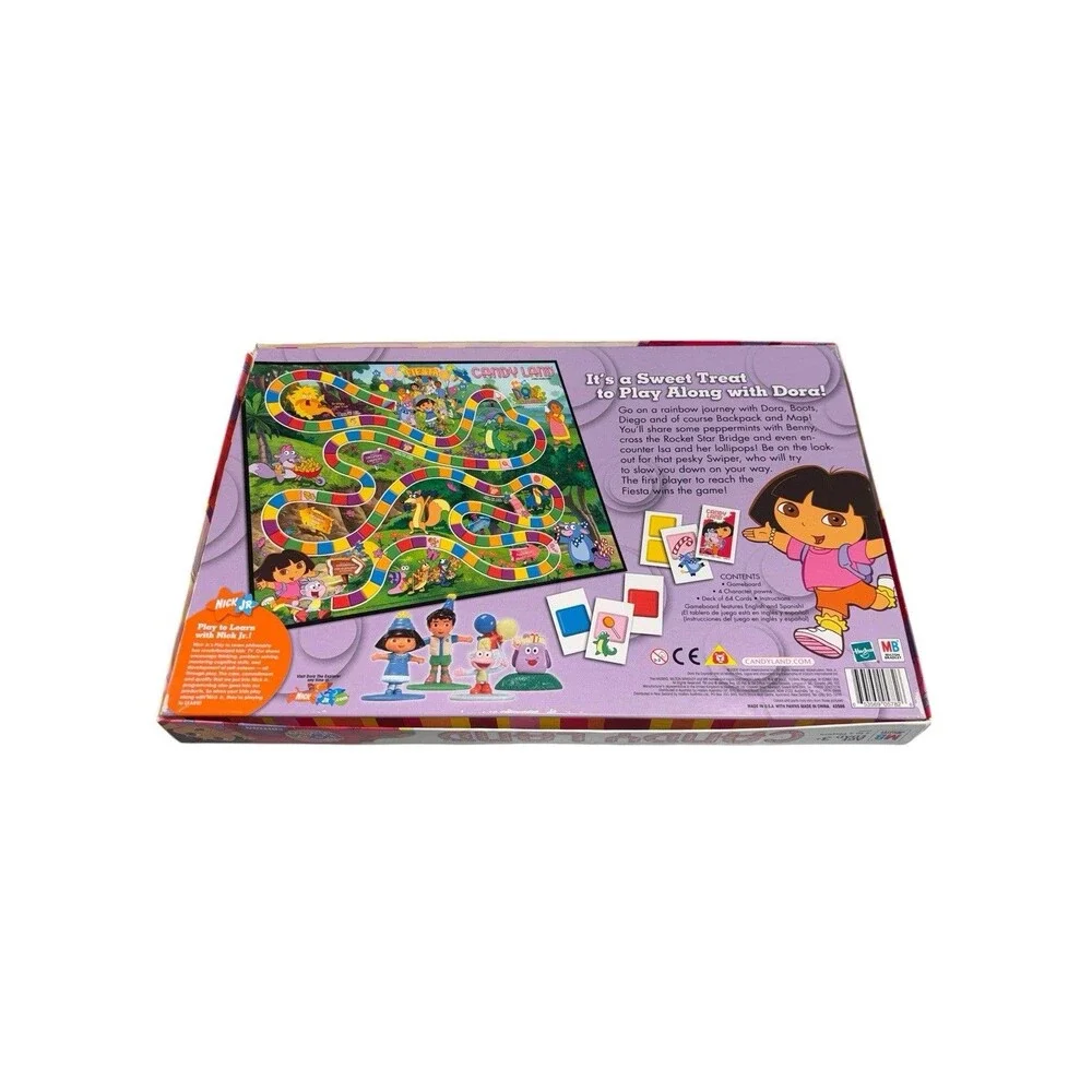 2005 Dora the Explorer Candy Land Complete Board Game Milton Bradley Nickelodeon